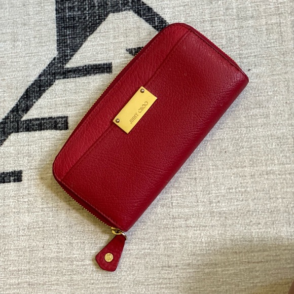 ♥️💯AUTHENTIC JIMMY CHOO WALLET - Picture 2 of 3